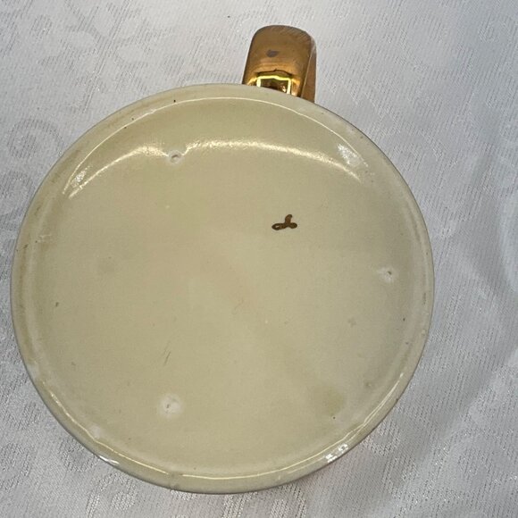 Vintage Gibsons Staffordshire England Ceramic Hunting Scene Mug Gold Trim‎ - Picture 3 of 7